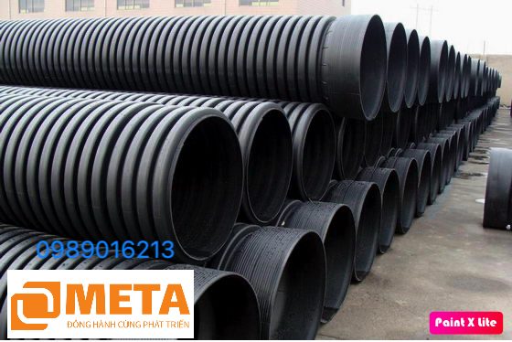 ỐNG NHỰA HDPE GÂN SÓNG 2 LỚP